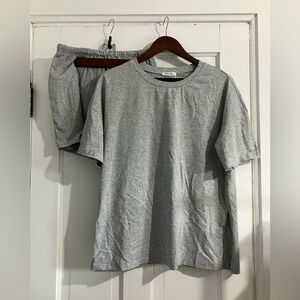 NWT Ekouaer 100% cotton Knit Lounge Set